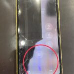 【iPhone11】画面に液晶漏れがたくさん…スマップル熊本店が約30分でキレイに修理いたします❗️